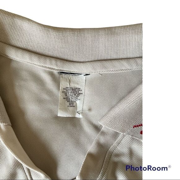 Cream sleeveless Polo Shirt - Picture 4 of 7